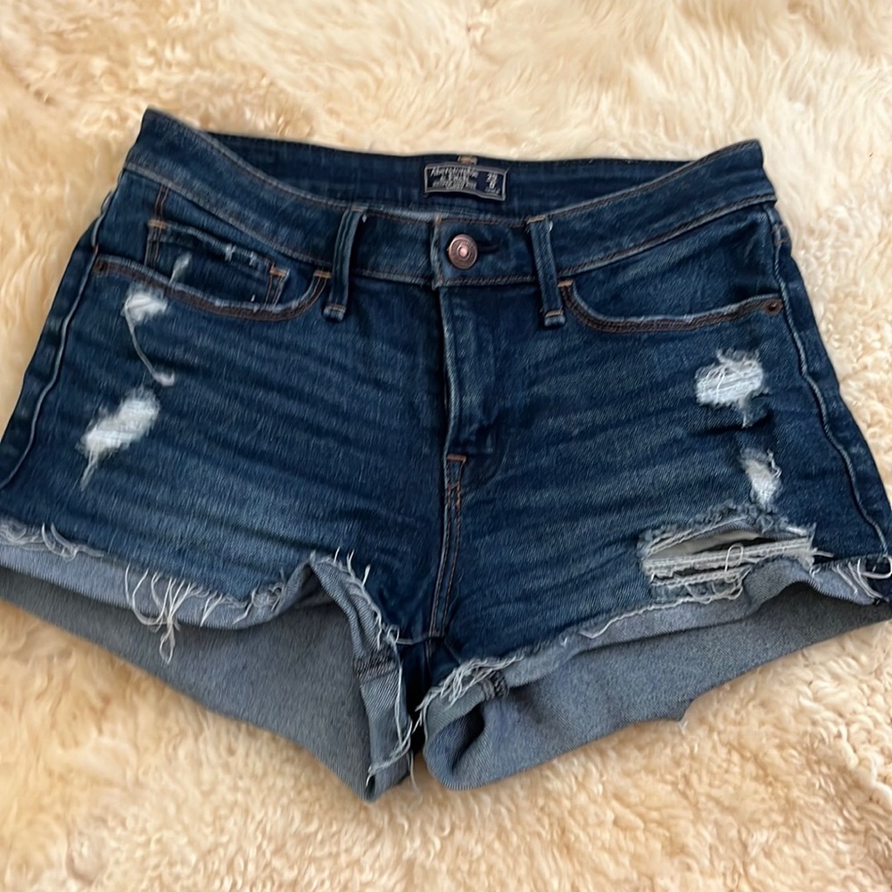 A&F low rise shorts